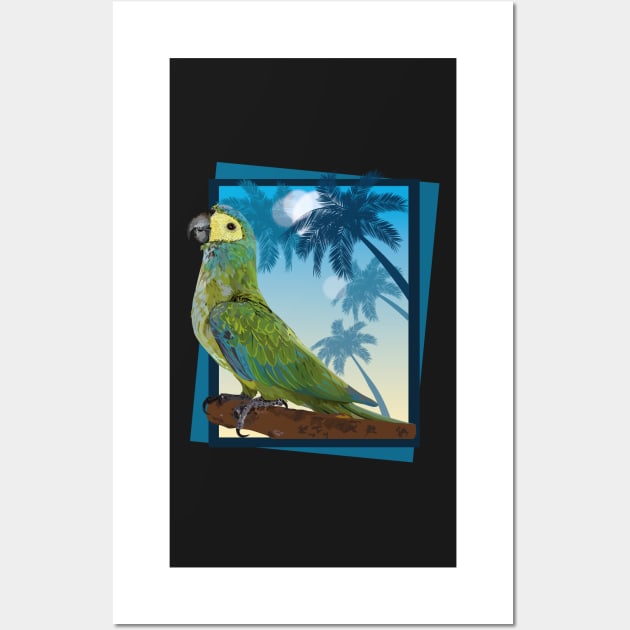 red-bellied macaw Wall Art by obscurite